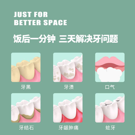 【冲牙神器】便携式小胶囊脉冲冲牙器高频脉冲磁悬浮声波技术全方位清洁牙齿污垢冲走残渣IPX7级防水三档可调节 商品图4