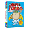 超级英雄漫画小说4册盒装 英文原版 The Super Turbo Collection 英文版儿童冒险章节桥梁书 小学生英语课外阅读读物 进口原版书籍 商品缩略图2