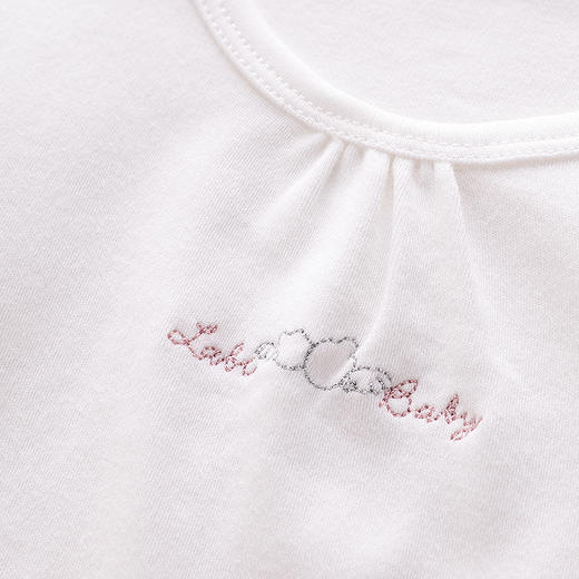 拉比-童衣类（春）C9柔粉春肩开衣 商品图2