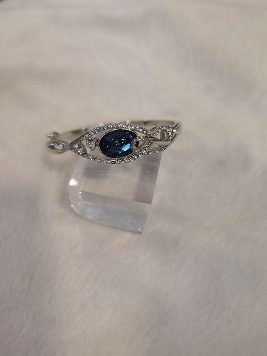 2楼紫兰合成水晶手镯 商品图0