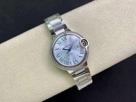 TW厂 官网新盘面看气球进口纯进口保证机芯鱼眼通透烤蓝针 一表一卡 33MM、凸面弧形表壳，蓝宝石玻璃，扭索雕纹表盘，剑形指针 商品图13