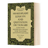 华研原版 莎士比亚词典2 英文原版 Shakespeare Lexicon and Quotation Dictionary Vol 2 英文版进口原版英语书籍 商品缩略图0