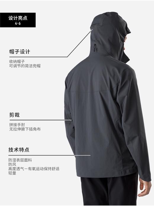 始祖鸟轻薄透气防风夹克TRINO SL 商品图2