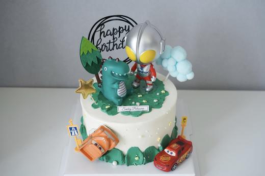 主题奶油蛋糕 | 鲜果原味奶油 -咸蛋超人 商品图3