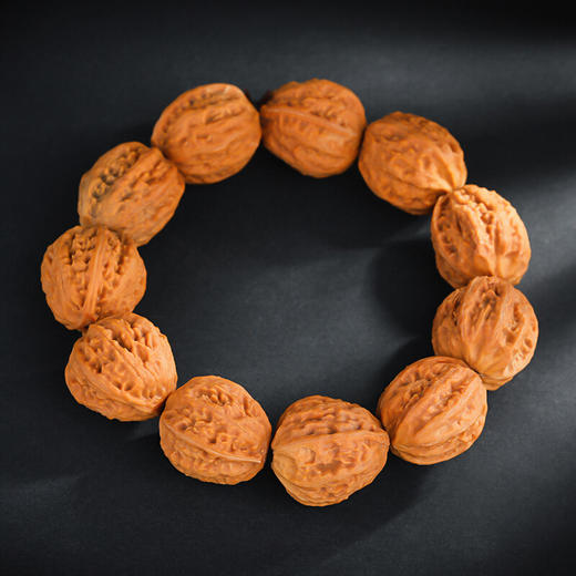 六鑫珠宝 麻小核桃秋子串 22mm 商品图5