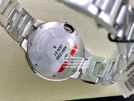 TW厂 官网新盘面看气球进口纯进口保证机芯鱼眼通透烤蓝针 一表一卡 33MM、凸面弧形表壳，蓝宝石玻璃，扭索雕纹表盘，剑形指针 商品图3