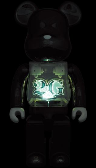 收藏系列 Be@rbrick 400%系列 亮面黑 2G 商品图5