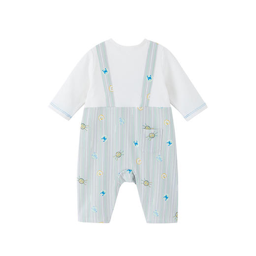 英氏-童衣类（春）E1英针长蛤英氏白73CM 商品图1