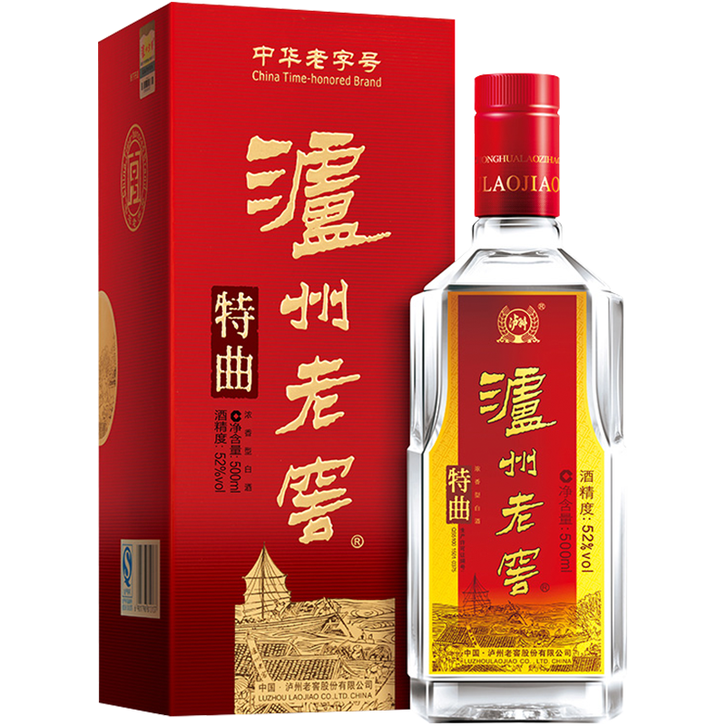 泸州老窖 特曲老字号 52度500ml