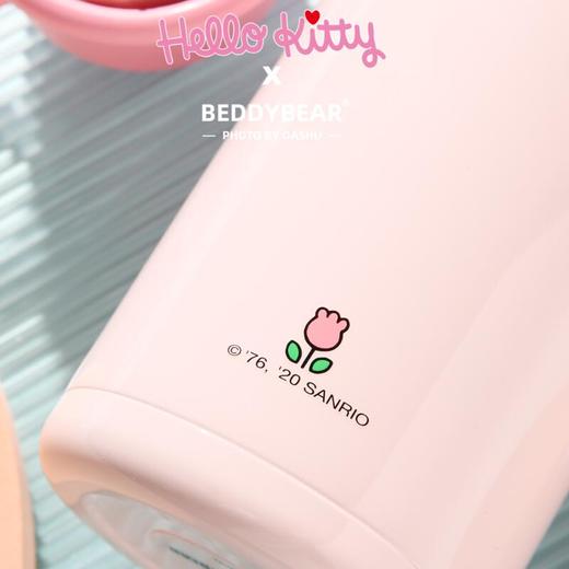 杯具熊四叶草儿童保温杯-大脸KITTY/RT105-630不锈钢带吸管幼儿园宝宝男女童水壶 商品图4