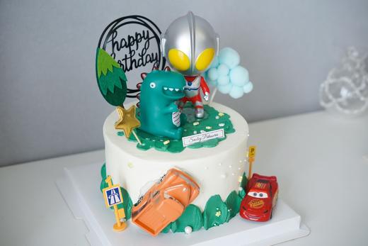 主题奶油蛋糕 | 鲜果原味奶油 -咸蛋超人 商品图2