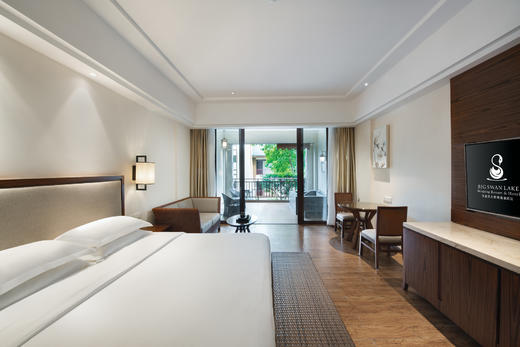 园景独立温泉泡池房（清幽园林 后排1F） 商品图1