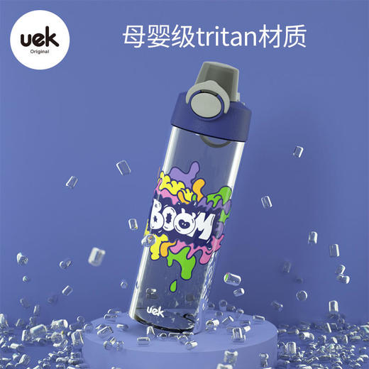 uek中小学生水杯夏季水杯防摔便携随手直饮杯夏天家用儿童太空杯 商品图1
