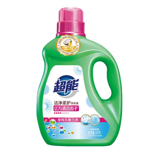 3kg超能洁净柔护洗衣液 商品图0