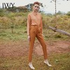 IWY/ 百搭焦糖色时尚衬衫设计感小众名媛气质衬衣正装上衣B9370 商品缩略图2