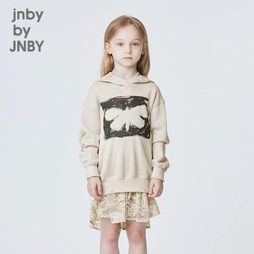 江南布衣童装21秋装新款女童蕾丝边连衣裙1L8G50550 商品图1