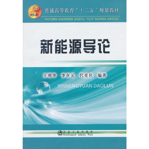 新能源导论(本科)/王明华 李在元 代克化 商品图0