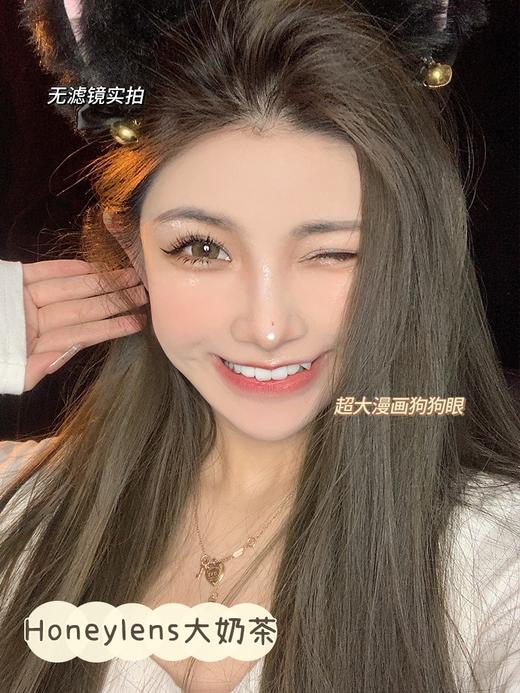 【小红书推荐款】Honeylens大奶茶， 年抛/直径14.5/着色14.0-14.1，158/一副，258/两副，298/三副（更多款式商品详情任选） 商品图8