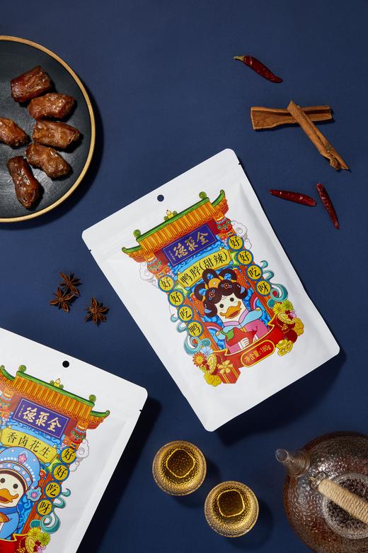 【全聚德甜辣鸭零食组合】6种口味组合装包邮 商品图4