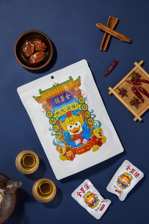 【全聚德甜辣鸭零食组合】6种口味组合装包邮 商品图0