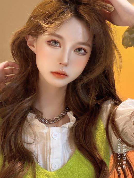 【小红书推荐款】少女漫 泪光棕 dreamcon c girl，年抛/直径14.5/着色14.0（非日常款，不适合素颜哦），138/一副，238/两副，298/三副，10月14号结束 商品图8