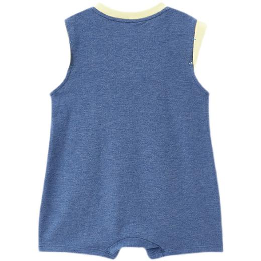 英氏-童衣类（夏）E1外着英针短蛤牛仔蓝66CM 商品图4