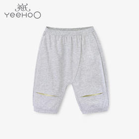 英氏-童衣类（夏）E1外着英针中裤花灰100CM