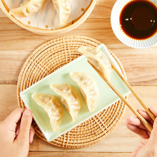 思念 美味速食代餐蒸煎饺子 白菜猪肉240g12只 商品图5