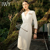 IWY/职业套装女五分袖轻熟风通勤正装裙气质时尚正式工作服连衣裙 NQ528-W 商品缩略图2
