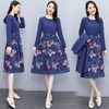HR WXS06-19气质碎花休闲时尚减龄连衣裙【优】 商品缩略图3