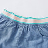英氏-童衣类（夏）E1英梭短裤褪色蓝100CM 商品缩略图1