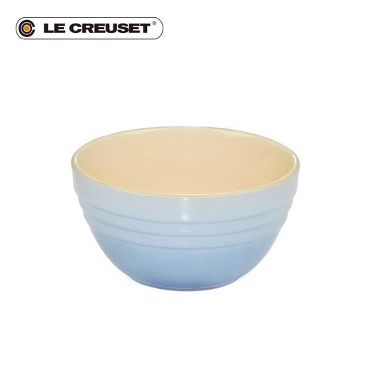 酷彩-炻瓷创意小碗可爱米饭碗早餐汤碗家用12.5CM 水晶蓝 商品图0