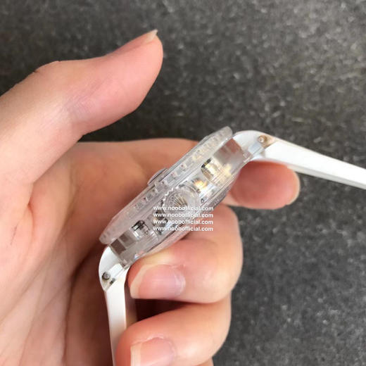 GR-Factory 2021新款🔥PHANTOMLAB&ROLEX联名力作水晶系列腕表来袭！颠覆传统概念！采用PMMA水晶材质！3135蓝游丝机芯！市场好的泰国进口橡胶表带，永不变黄 商品图7