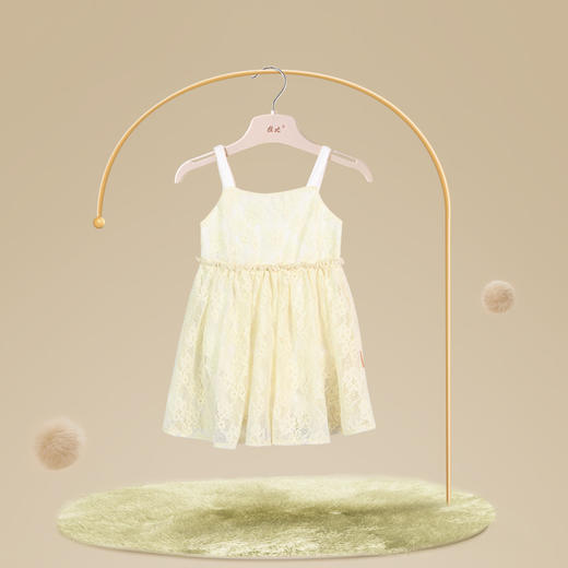 拉比-童衣类（夏）C9梦幻吊带连体衣玫瑰红 商品图0