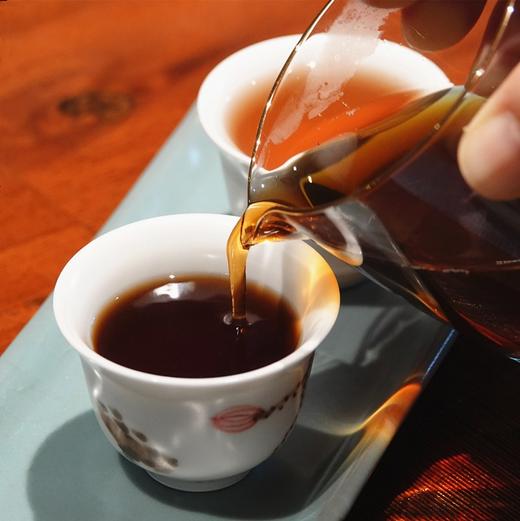 【伴手茶礼】2021 玺悦圆璧 普洱生茶/熟茶套装 生茶香甜|熟茶甜糯 16片*6克 商品图7