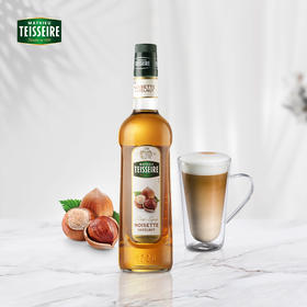 A2【Teisseire糖浆】帝斯乐 榛果风味700ML/瓶  液体糖浆咖啡伴侣 奶茶 调酒
