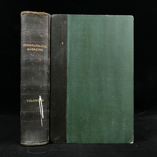 约20世纪早期 世界地理杂志（卷4） 数百幅插图 真皮脊精装18开 商品图0