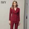 IWY/时尚酒红色西服套装C11358+P11358 商品缩略图1