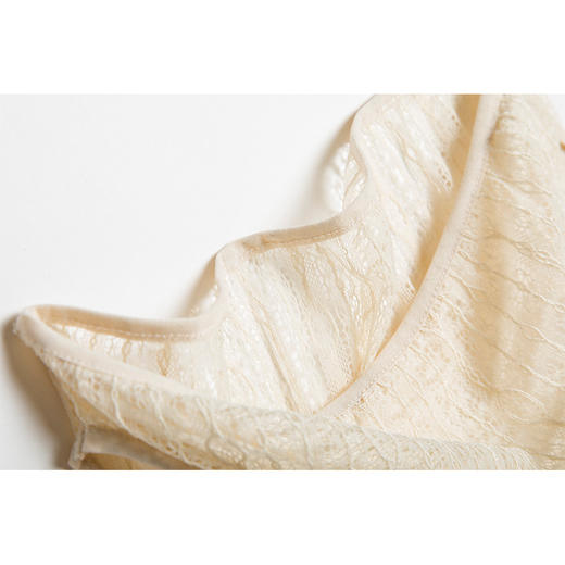 上海旗袍厂TG-TG01S046桑蚕丝性感真丝针织蕾丝花边内裤透气中腰三角裤短裤透气 商品图1