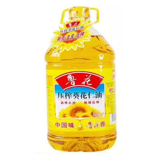 【69.9元/桶】鲁花压榨葵花仁油4L（0102042） 商品图0