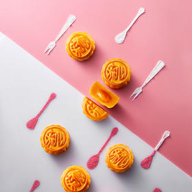 【团购专享】广东流心奶黄月饼（45g*8）