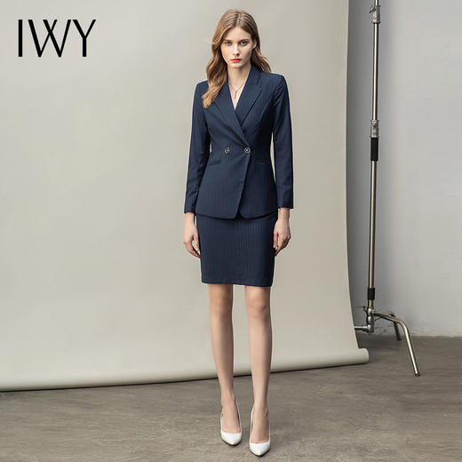 IWY/职业通勤西服套裙CS10345 商品图2