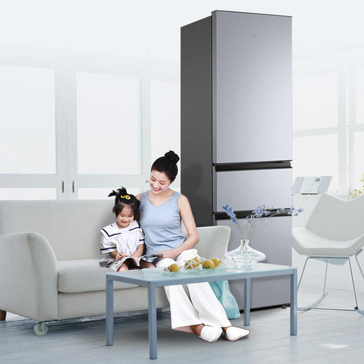 【TCL冰箱】TCL200L3-C闪白银200升节能养鲜三门冰箱 商品图8