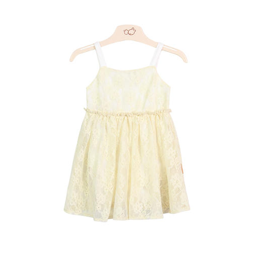 拉比-童衣类（夏）C9梦幻吊带连体衣玫瑰红 商品图4