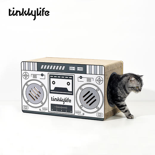 Tinklylife 收音机系列猫窝抓板 商品图6