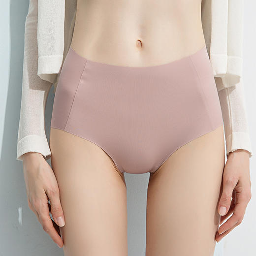 上海旗袍厂TG-TG01S100真丝女中腰内裤 石墨烯桑蚕丝贴合短裤 高弹力透气舒适 商品图1