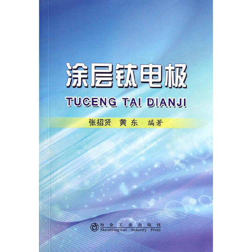 涂层钛电极/张招贤 黄东 商品图0