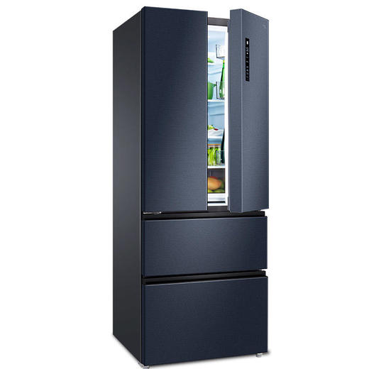 【TCL冰箱】TCLBCD-435WEPZ50烟墨蓝435升变频养鲜风冷法式多门冰箱 商品图8