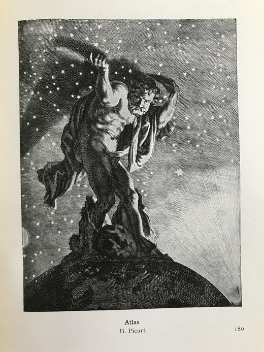 1924年 布尔芬奇《神话传奇的黄金时代》 36幅插图 漆布精装大32开 商品图8