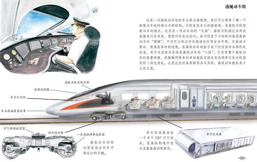 给孩子们的火车图鉴绘本  	 陈曦 商品图8